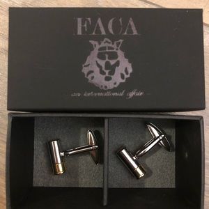 Gun Bullet Cuff Links